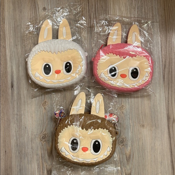 Labubu • Crossbody Pouch • Dark Pink Available - Picture 9 of 10